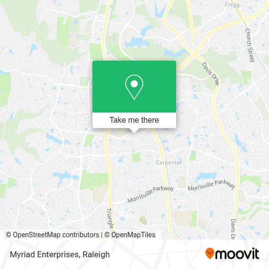 Myriad Enterprises map