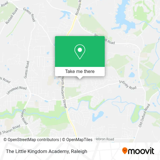 The Little Kingdom Academy map