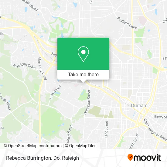 Rebecca Burrington, Do map