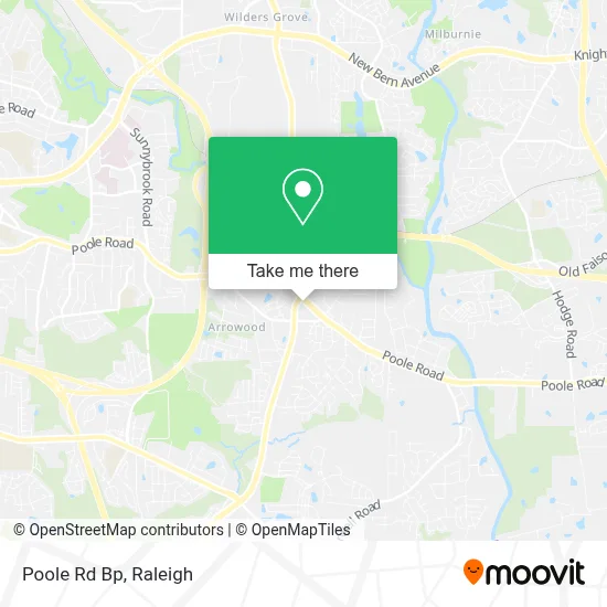 Poole Rd Bp map
