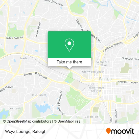 Wxyz Lounge map