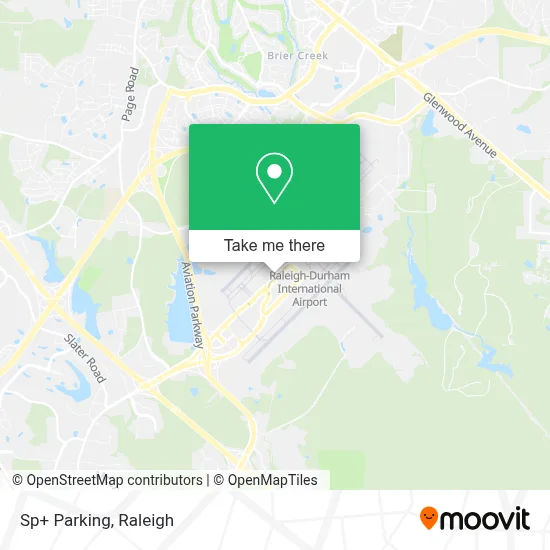 Sp+ Parking map