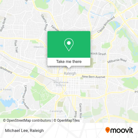 Michael Lee map