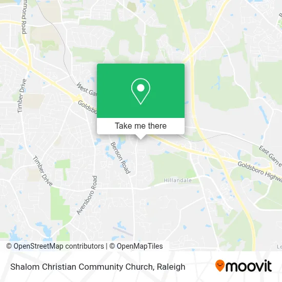 Shalom Christian Community Church map