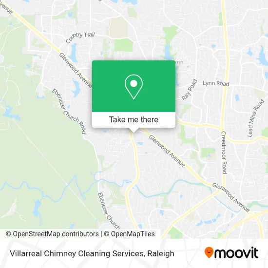 Villarreal Chimney Cleaning Services map
