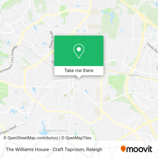 The Williams House - Craft Taproom map
