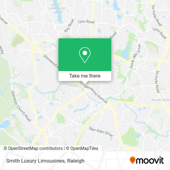 Smith Luxury Limousines map