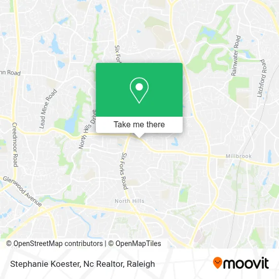 Stephanie Koester, Nc Realtor map