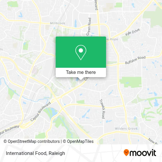 International Food map