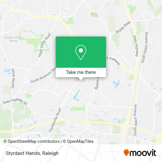 Styrdast Hands map