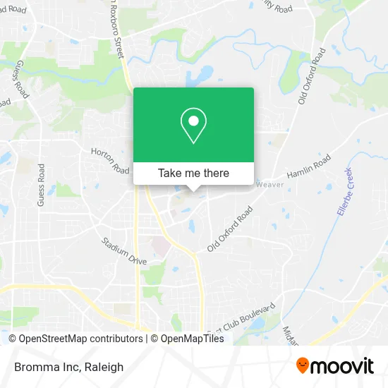 Bromma Inc map