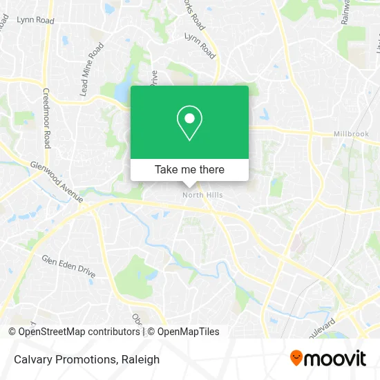 Calvary Promotions map
