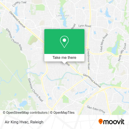 Air King Hvac map