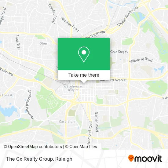 The Gx Realty Group map
