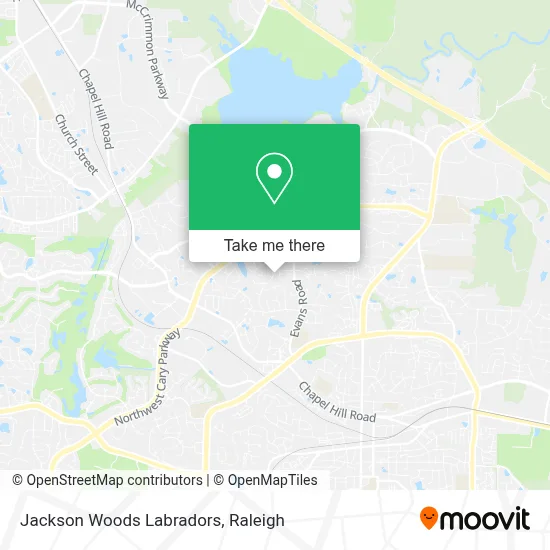 Jackson Woods Labradors map