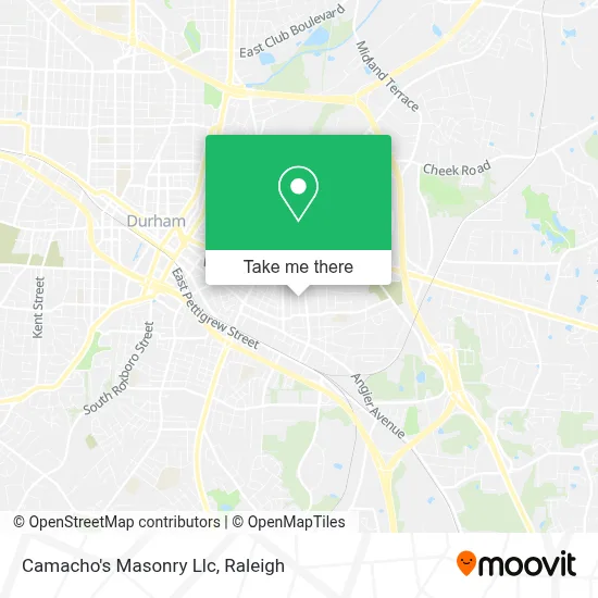 Camacho's Masonry Llc map