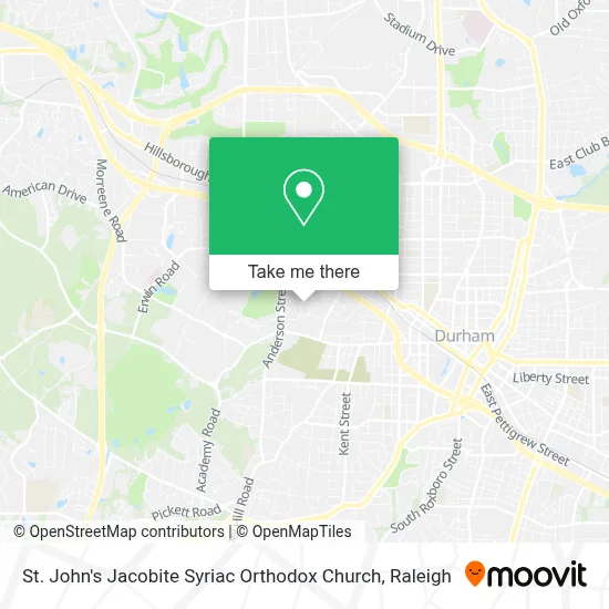 St. John's Jacobite Syriac Orthodox Church map