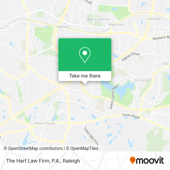 The Hart Law Firm, P.A. map
