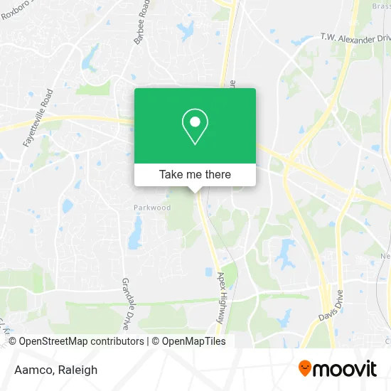 Aamco map
