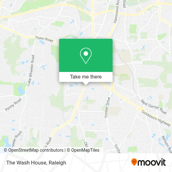 The Wash House map