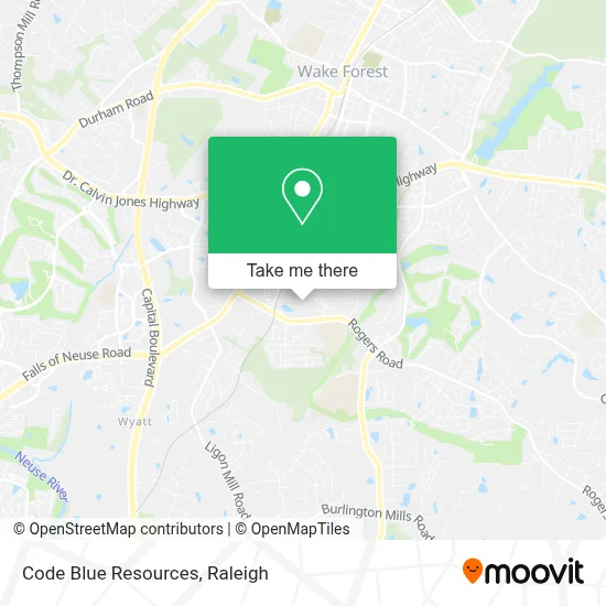 Mapa de Code Blue Resources