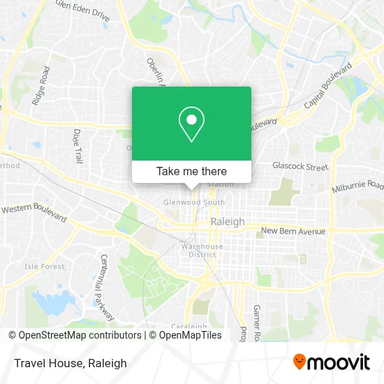 Travel House map