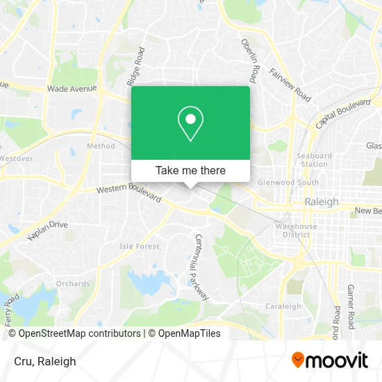 Cru map