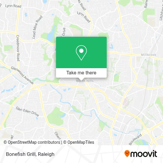 Bonefish Grill map