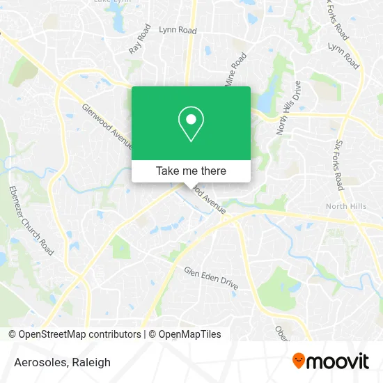 Aerosoles map