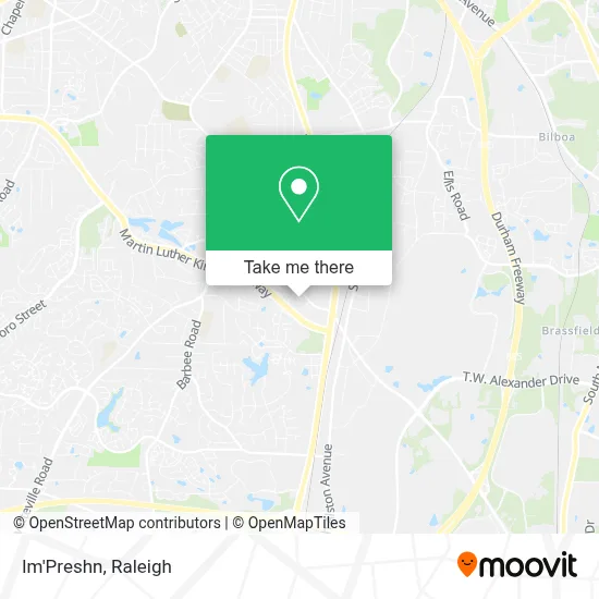 Im'Preshn map