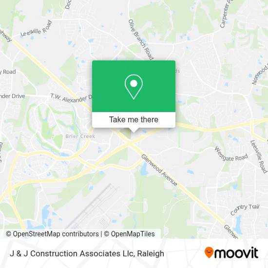 J & J Construction Associates Llc map