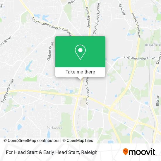 Fcr Head Start & Early Head Start map
