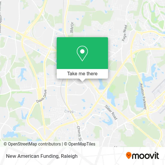 New American Funding map