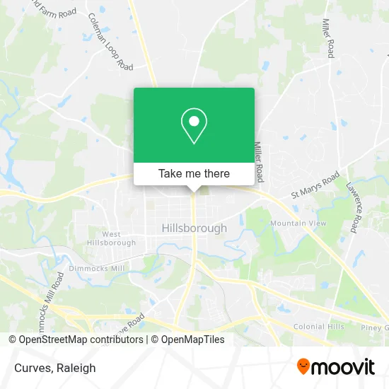 Curves map