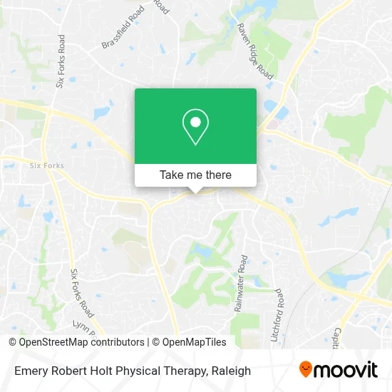 Emery Robert Holt Physical Therapy map