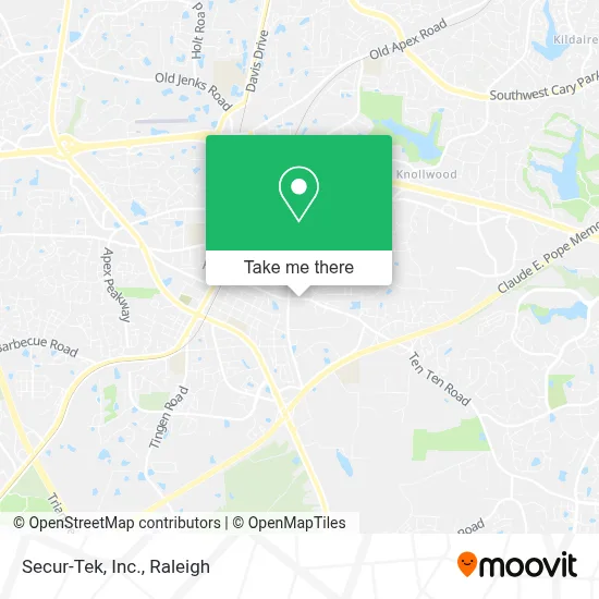 Secur-Tek, Inc. map