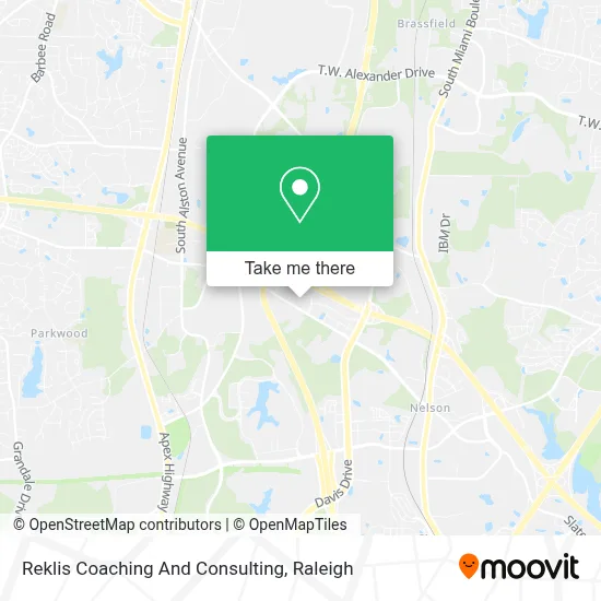 Reklis Coaching And Consulting map