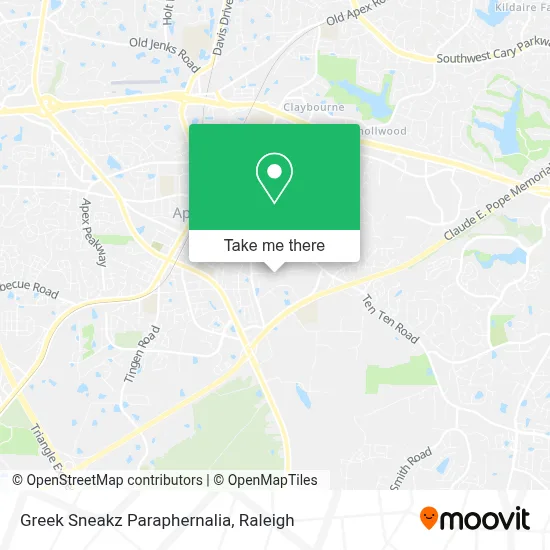 Greek Sneakz Paraphernalia map