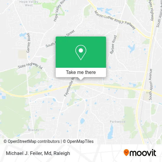 Michael J. Feiler, Md map
