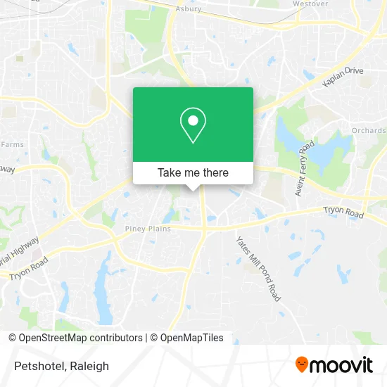 Petshotel map