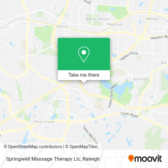Springwell Massage Therapy Llc map