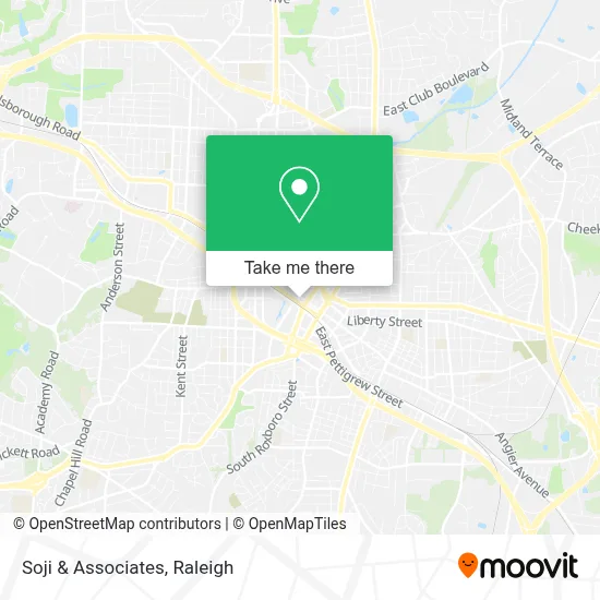 Soji & Associates map