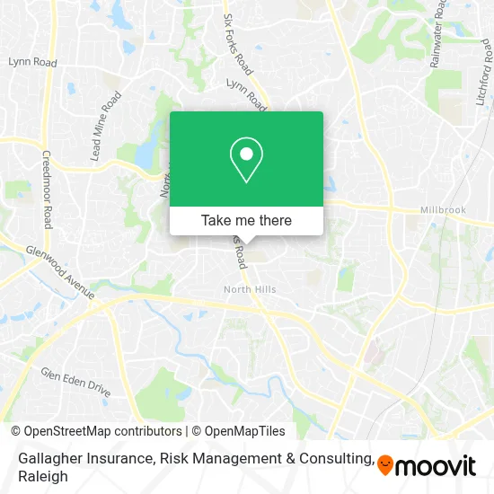 Gallagher Insurance, Risk Management & Consulting map