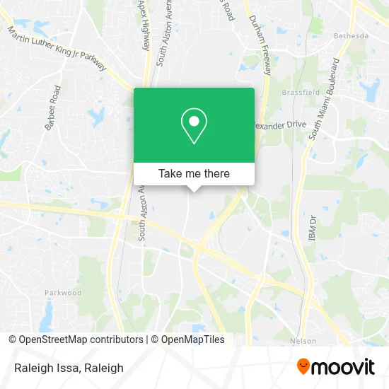 Raleigh Issa map
