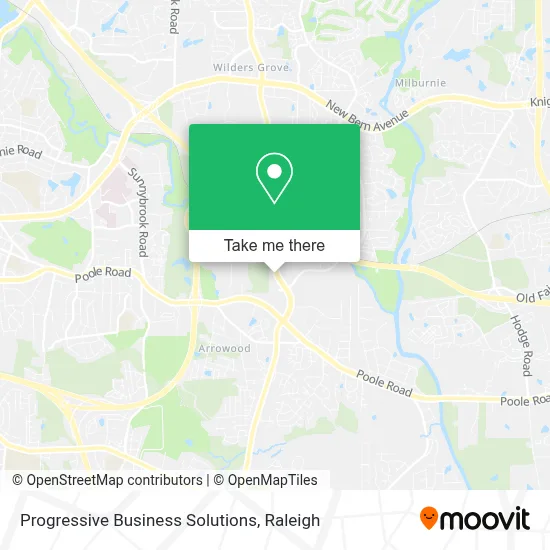 Progressive Business Solutions map