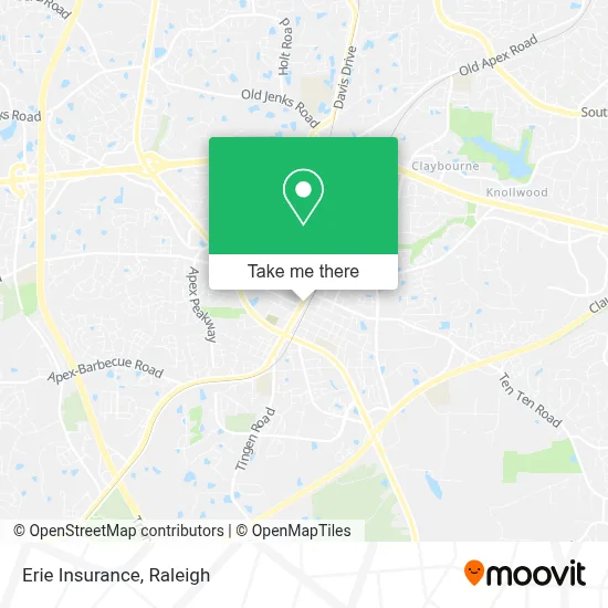 Erie Insurance map