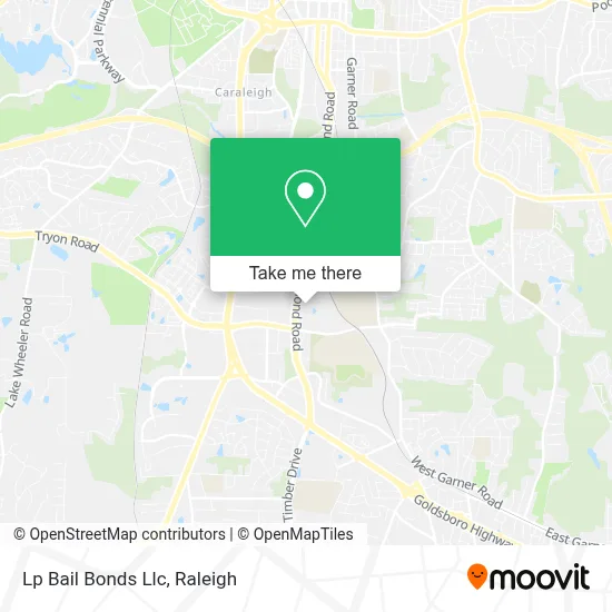 Lp Bail Bonds Llc map