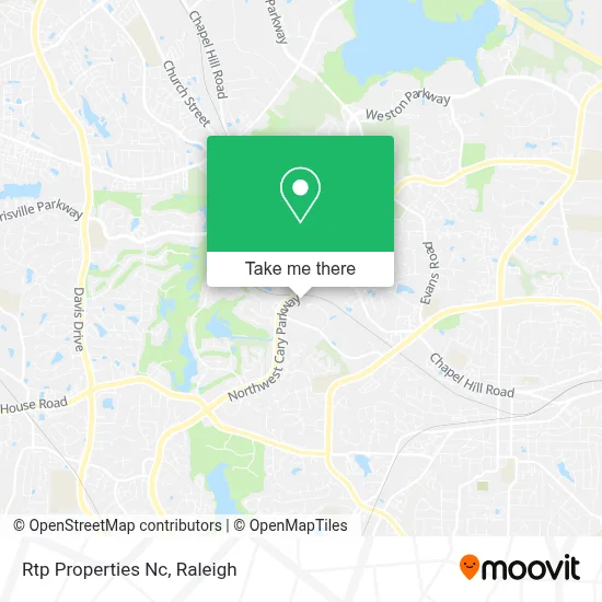 Rtp Properties Nc map