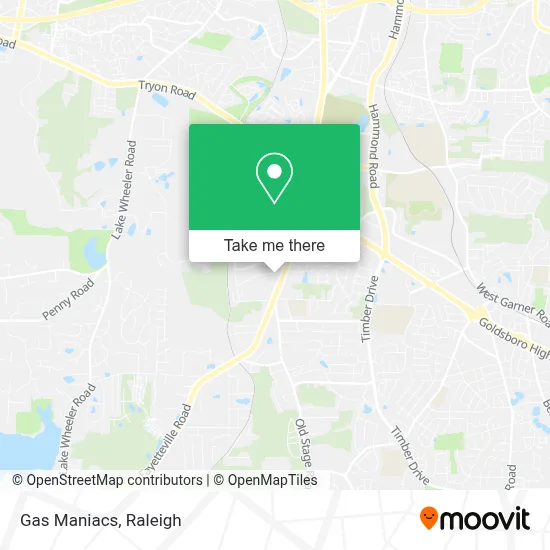 Gas Maniacs map