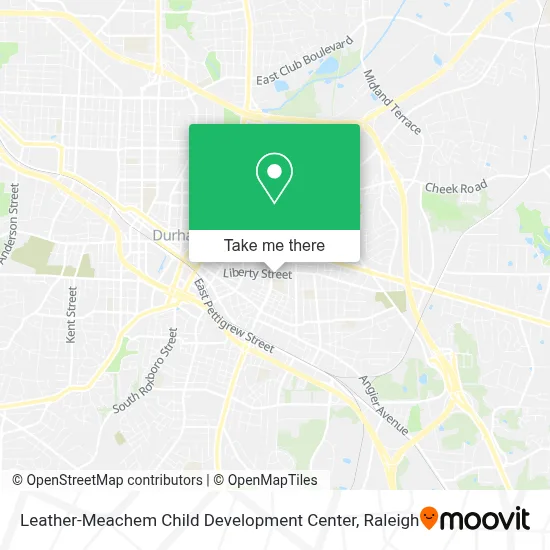 Leather-Meachem Child Development Center map